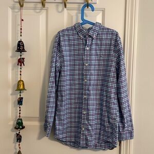 Vineyard Vine- Whale Shirt Button Down Top size M